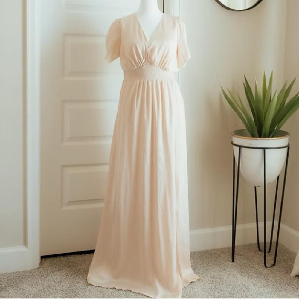Baltic Born Cream Maxi Dress - Worn Once